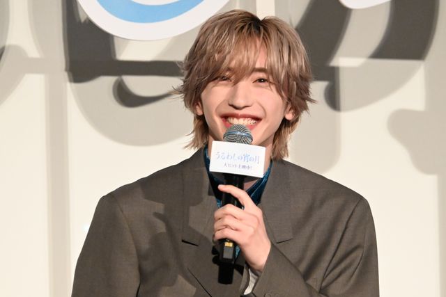 安斉星来が背中ざっくり！道枝駿佑・水沢林太郎『うるわしの宵の月』初日舞台挨拶の様子（2枚目）