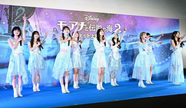 ME:Iが生パフォーマンス！映画『モアナと伝説の海2』公開記念舞台あいさつ（15枚目）