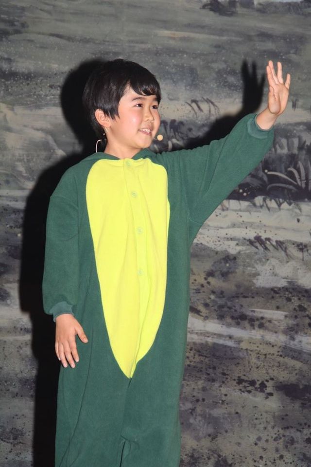 木梨憲武、木梨サイクルの恐竜自転車で登場！　フォトギャラリー（2枚目）