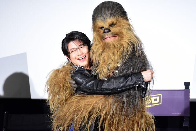 及川光博、イベントでチューバッカとハグ！『ハン・ソロ』特別イベント（22枚目）