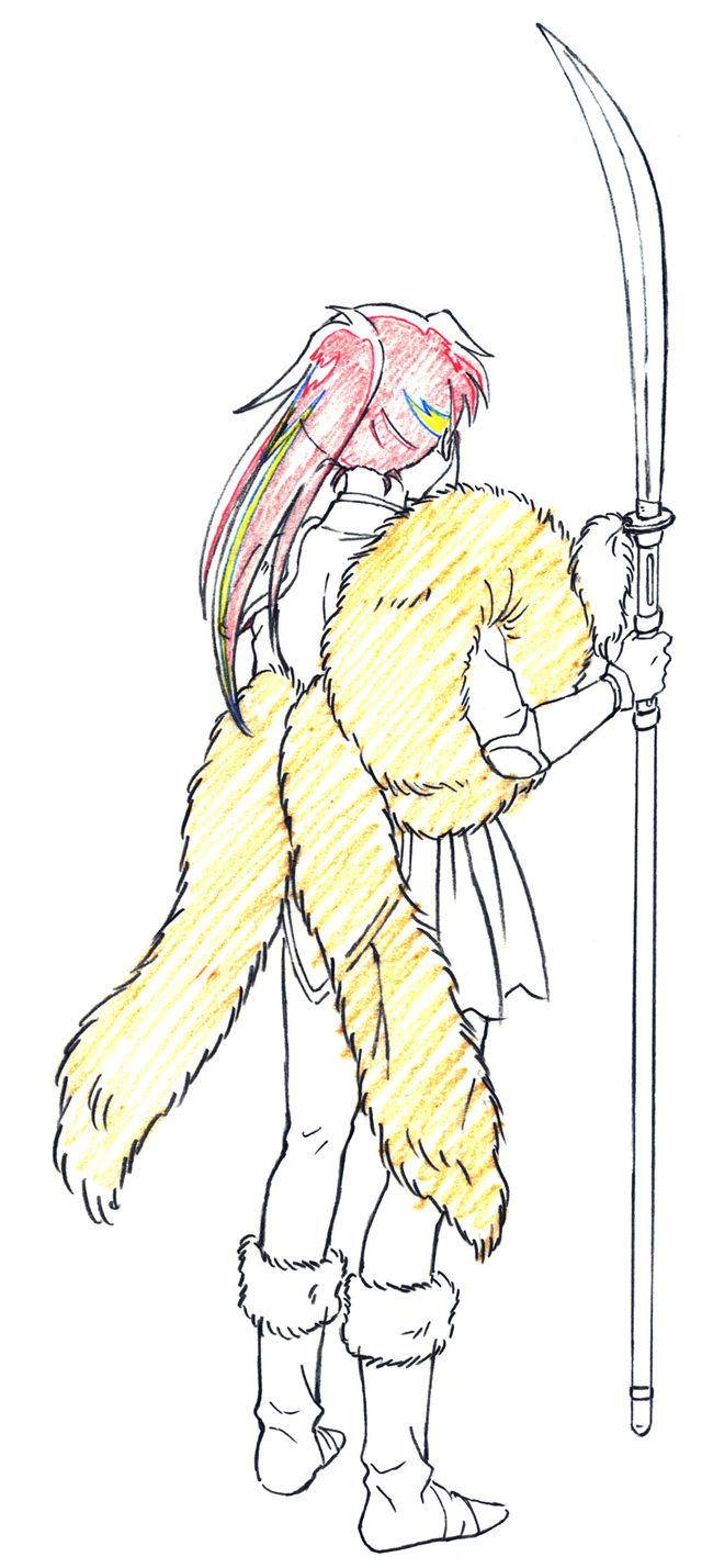 アニメ「半妖の夜叉姫」殺生丸・犬夜叉の娘たち！メインキャラクター設定画（5枚目）