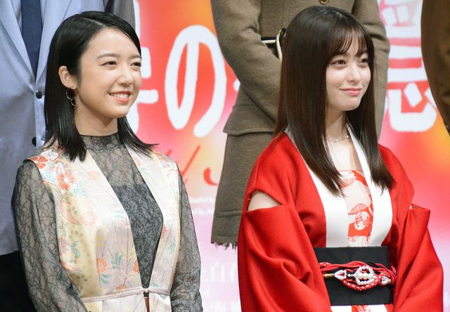 橋本環奈＆上白石萌音が千尋役！舞台「千と千尋の神隠し」製作発表会見（2枚目）