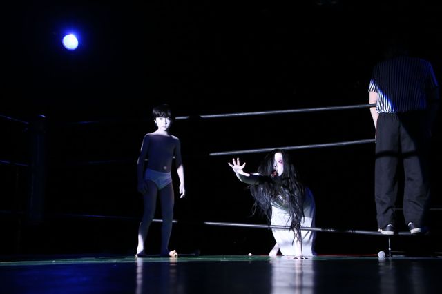 伽椰子と天龍源一郎がリングでバトル！『呪怨　－ザ・ファイナル－』公開直前イベント（4枚目）