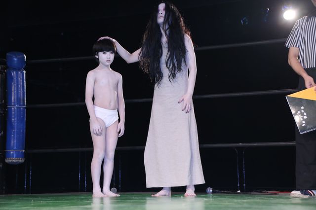 伽椰子と天龍源一郎がリングでバトル！『呪怨　－ザ・ファイナル－』公開直前イベント（13枚目）