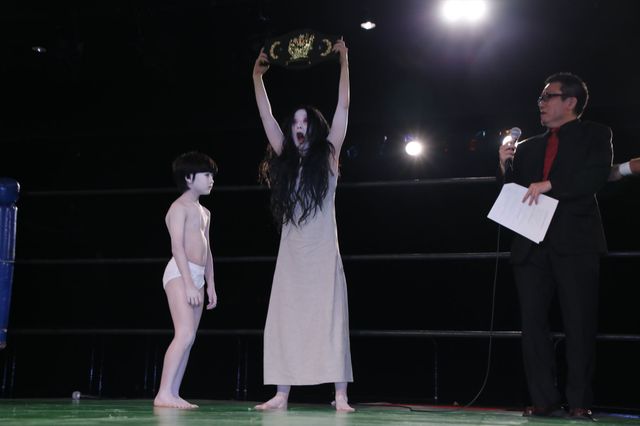 伽椰子と天龍源一郎がリングでバトル！『呪怨　－ザ・ファイナル－』公開直前イベント（28枚目）