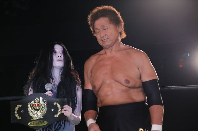 伽椰子と天龍源一郎がリングでバトル！『呪怨　－ザ・ファイナル－』公開直前イベント（31枚目）