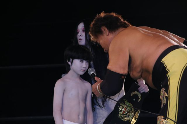 伽椰子と天龍源一郎がリングでバトル！『呪怨　－ザ・ファイナル－』公開直前イベント（33枚目）