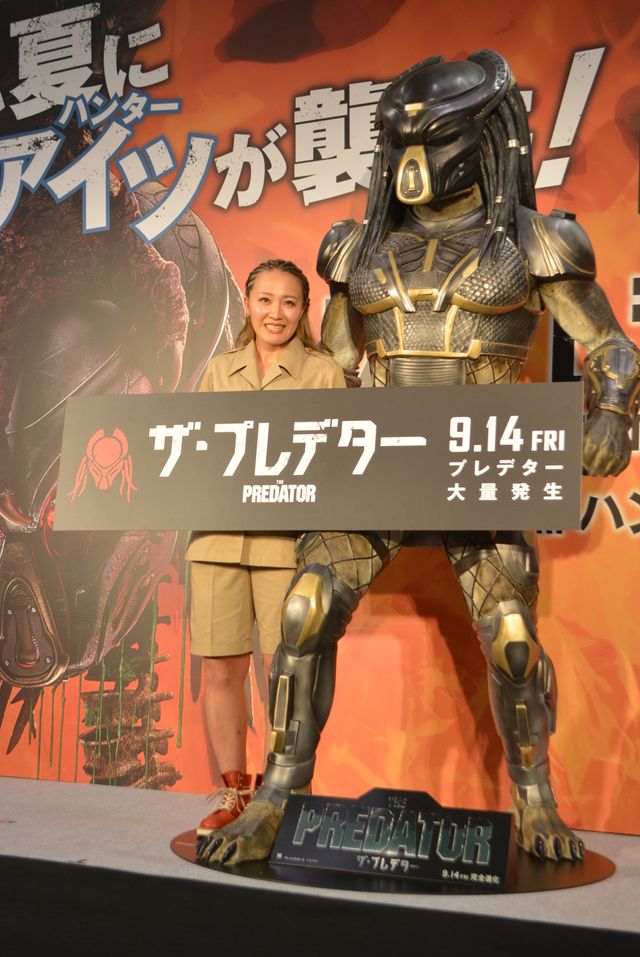 最新作仕様のプレデター像（9枚目）