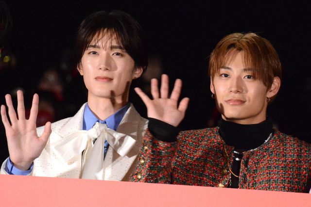 山中柔太朗（左）と高松アロハ