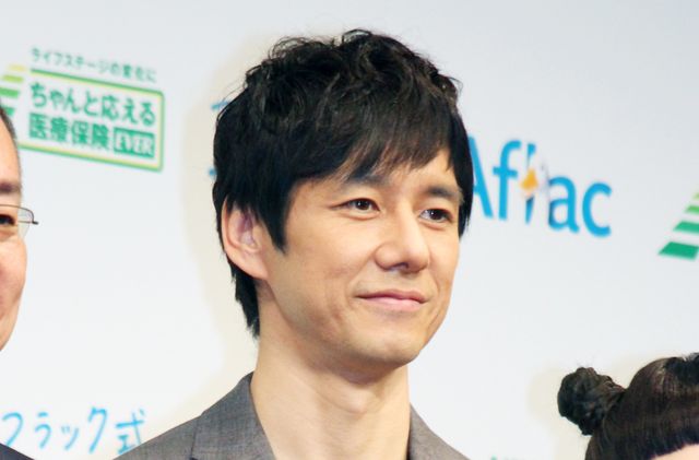 西島秀俊＆吉沢亮のはにかみ笑顔！アフラック新商品発表会（12枚目）