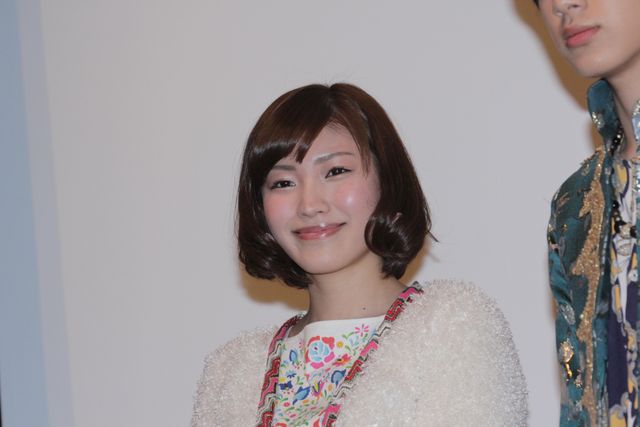 山谷花純らニンニンジャーキャストの目には涙！映画『手裏剣戦隊ニンニンジャーVSトッキュウジャー THE MOVIE 忍者・イン・ワンダーランド』舞台あいさつフォトギャラリー（6枚目）