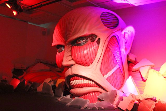 超大型巨人お披露目！「進撃の巨人展」フォトギャラリー：フォトギャラリー