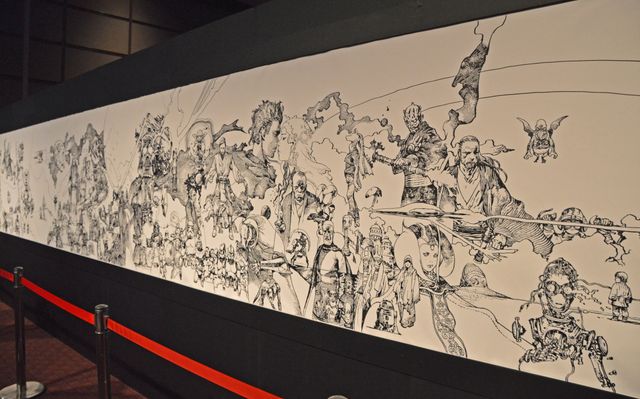 井波彫刻による映画ポスターも！「最後のスター・ウォーズ」展、会場の様子（23枚目）