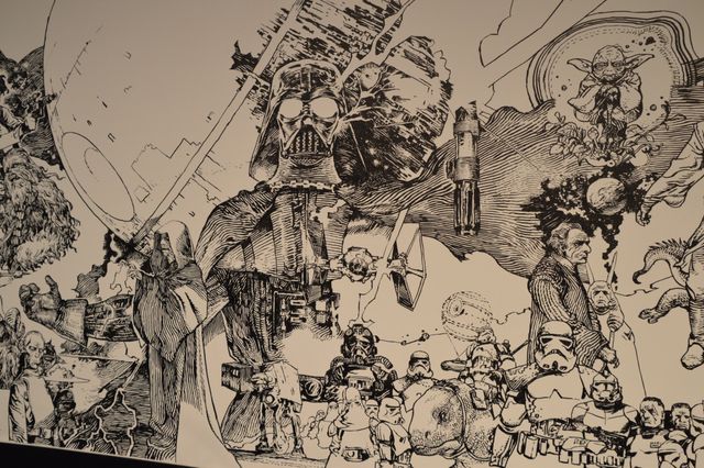 井波彫刻による映画ポスターも！「最後のスター・ウォーズ」展、会場の様子（26枚目）