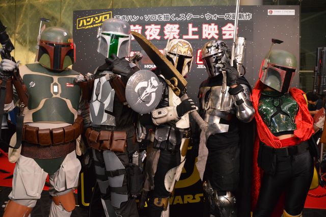 『スター・ウォーズ』コスプレイヤーが大集合！『ハン・ソロ』前夜祭（5枚目）
