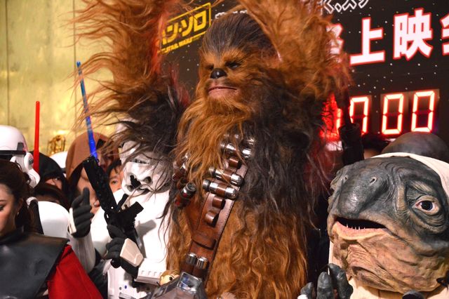 『スター・ウォーズ』コスプレイヤーが大集合！『ハン・ソロ』前夜祭（11枚目）