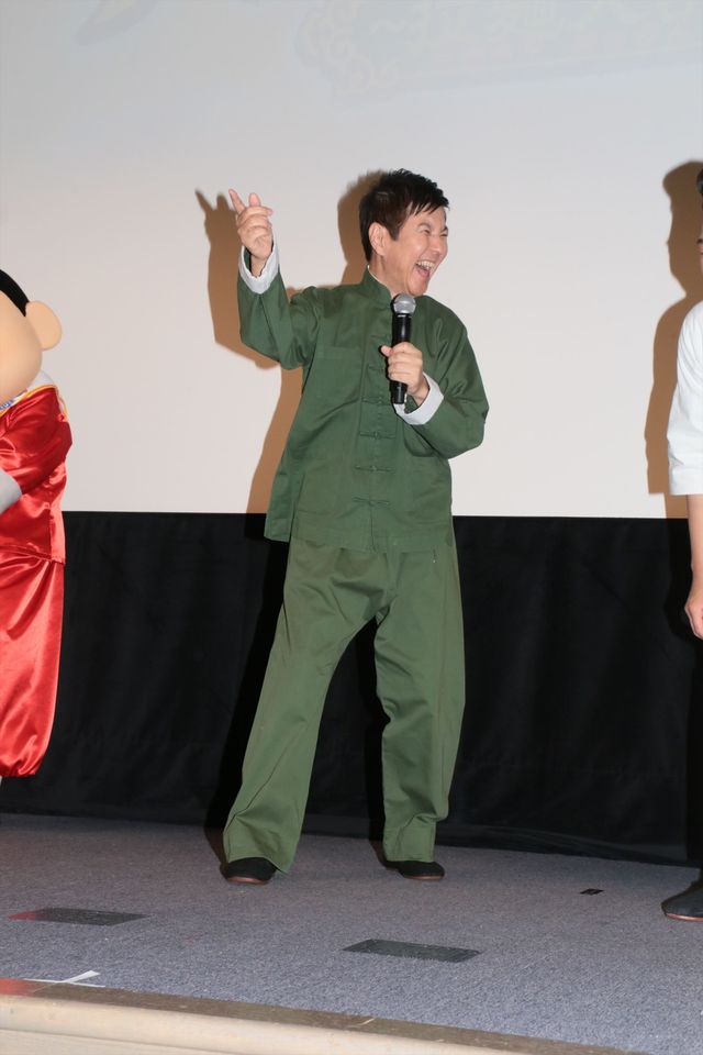 ANZEN漫才のみやぞん・あらぽんも登場！『映画クレヨンしんちゃん』完成披露舞台あいさつ（7枚目）