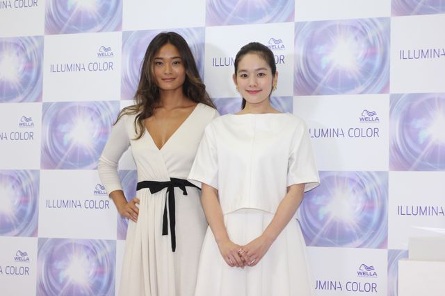 筧美和子、CMで話題の美女を前に照れまくり！フォトギャラリー（4枚目）