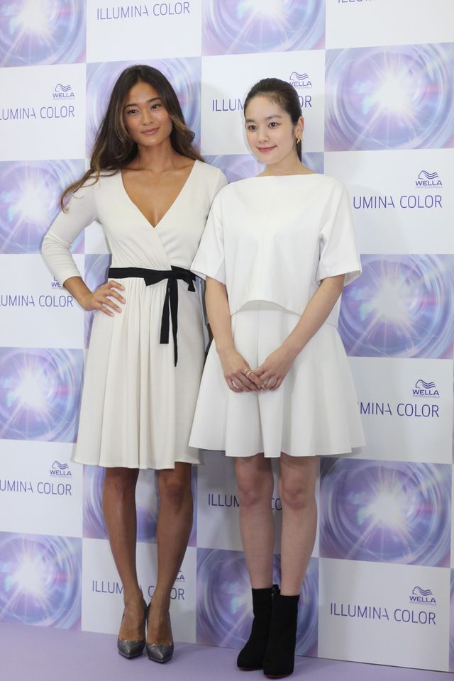 筧美和子、CMで話題の美女を前に照れまくり！フォトギャラリー（5枚目）