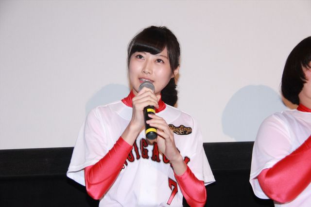 HKT48多田愛佳＆SUPER☆GiRLS田中美麗らアイドル勢ぞろい！青春映画『ソフテン！』公開記念イベント写真ギャラリー（5枚目）