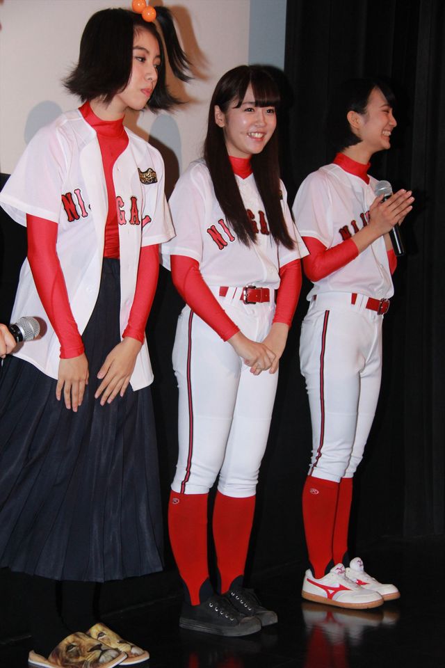 HKT48多田愛佳＆SUPER☆GiRLS田中美麗らアイドル勢ぞろい！青春映画『ソフテン！』公開記念イベント写真ギャラリー（6枚目）