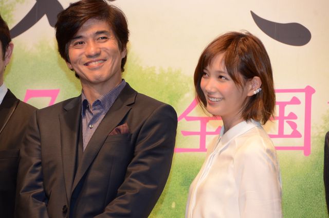 佐藤浩市、本田翼にデレデレ!?映画『起終点駅　ターミナル』完成会見フォトギャラリー（14枚目）