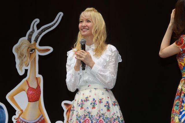 上戸彩、ママになっても変わらぬ美貌！『ズートピア』イベント写真ギャラリー（7枚目）