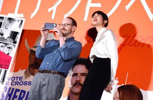 “現代ホラーの名手”アリ・アスター来日！河合優実の演技を絶賛『エディントンへようこそ』舞台あいさつ：フォトギャラリー