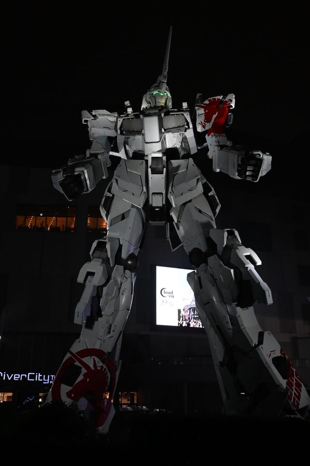 かっこいい！「実物大ユニコーンガンダム立像 ファイナルセレモニー」の様子（2枚目）
