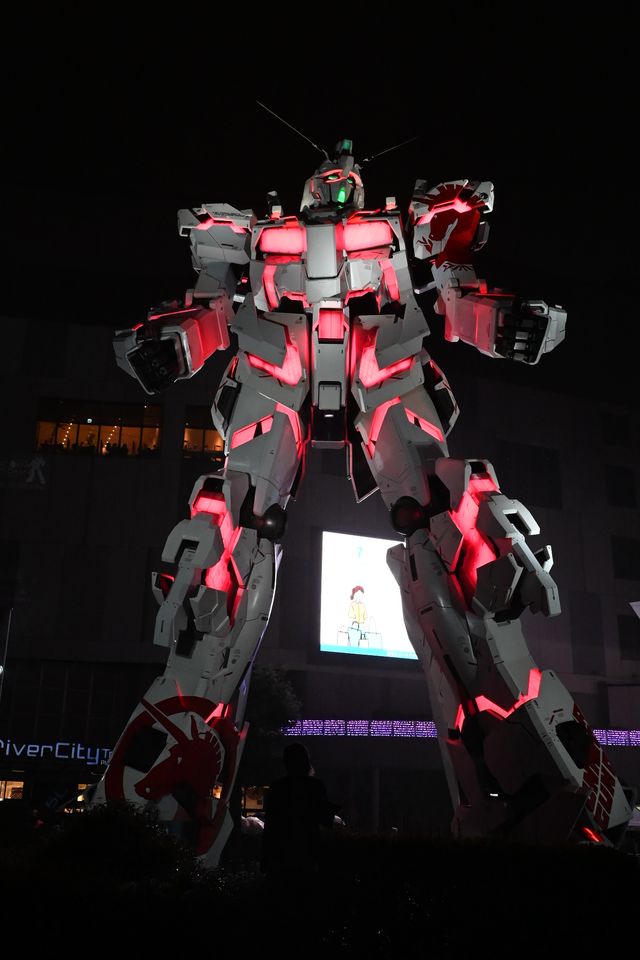 かっこいい！「実物大ユニコーンガンダム立像 ファイナルセレモニー」の様子（8枚目）