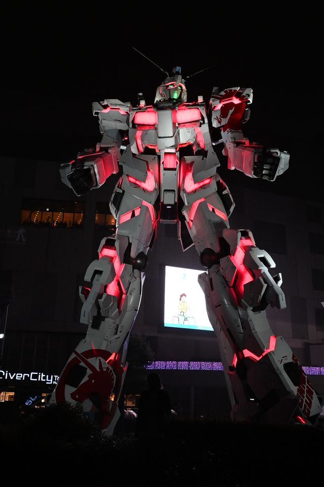 かっこいい！「実物大ユニコーンガンダム立像 ファイナルセレモニー」の様子（10枚目）