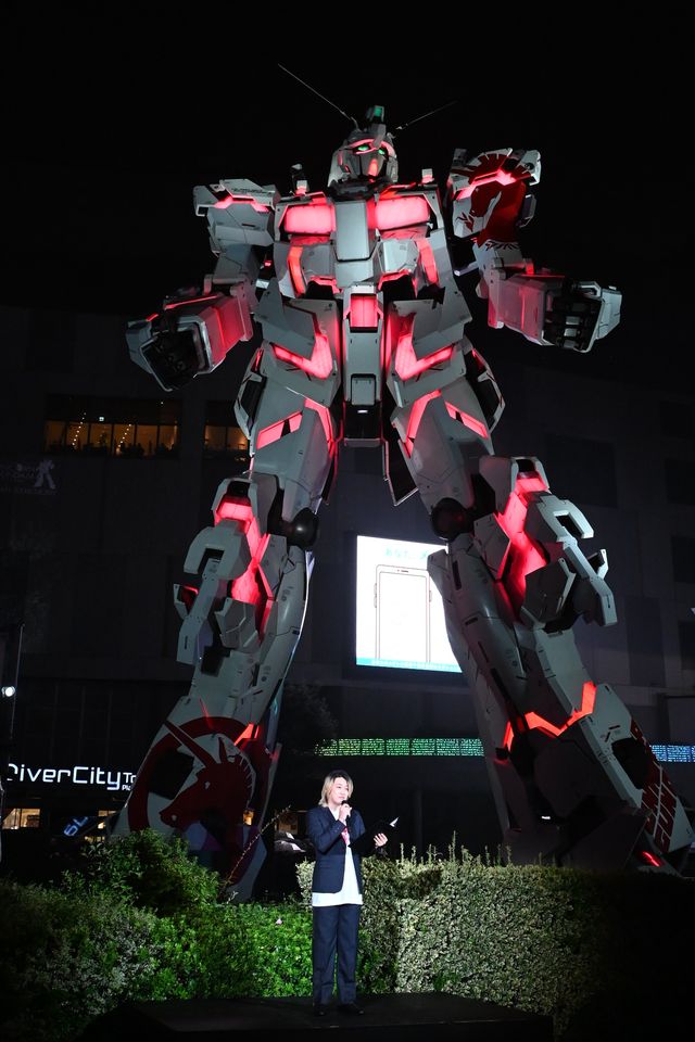 かっこいい！「実物大ユニコーンガンダム立像 ファイナルセレモニー」の様子（11枚目）