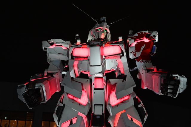 かっこいい！「実物大ユニコーンガンダム立像 ファイナルセレモニー」の様子（13枚目）