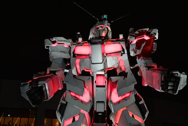 かっこいい！「実物大ユニコーンガンダム立像 ファイナルセレモニー」の様子（15枚目）