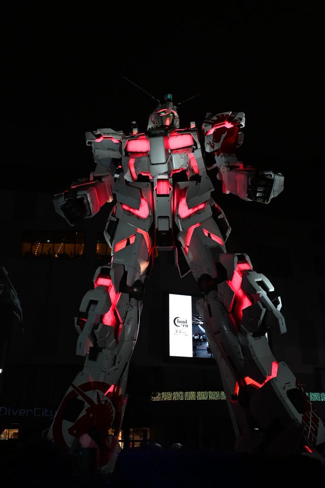 かっこいい！「実物大ユニコーンガンダム立像 ファイナルセレモニー」の様子（19枚目）