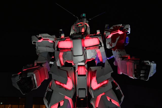 かっこいい！「実物大ユニコーンガンダム立像 ファイナルセレモニー」の様子（20枚目）