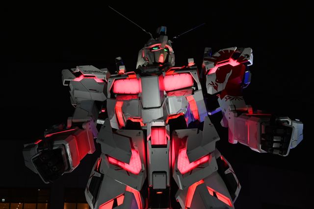 かっこいい！「実物大ユニコーンガンダム立像 ファイナルセレモニー」の様子（21枚目）
