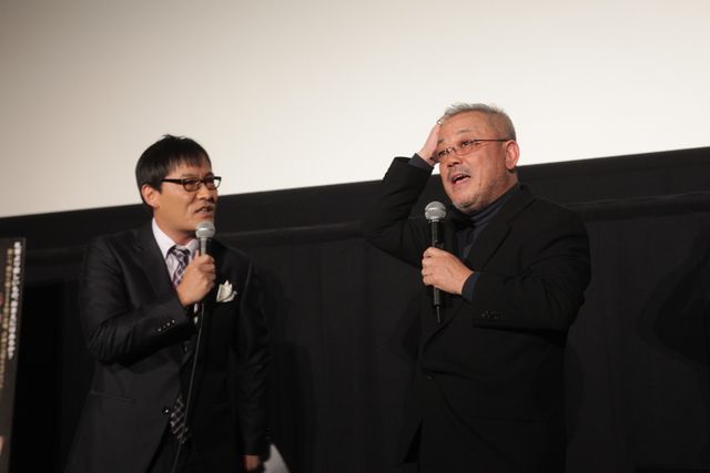 映画『黄金を抱いて翔べ』舞台あいさつ写真ギャラリー（2枚目）