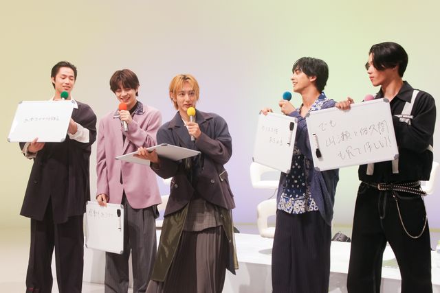 美の渋滞!駒木根葵汰・新原泰佑・宇佐卓真・南雲奨馬・夏生大湖「25時、赤坂で」シーズン2会見にズラリ:フォトギャラリー