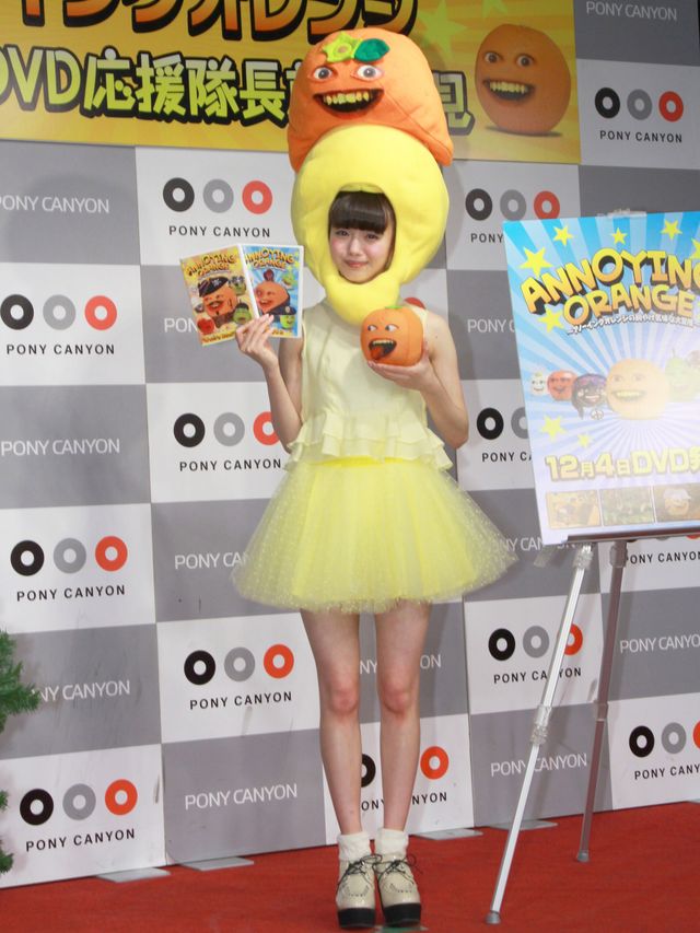 レモンのかぶり物！市川美織フォトギャラリー（5枚目）