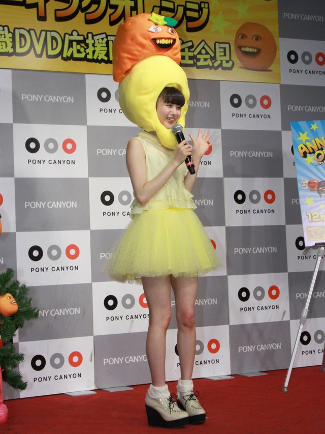 レモンのかぶり物！市川美織フォトギャラリー（14枚目）