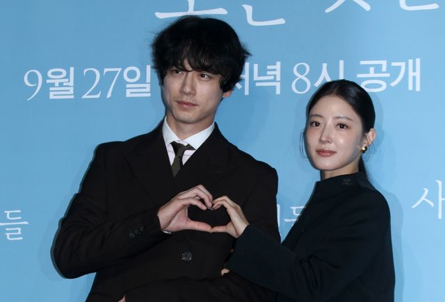 坂口健太郎＆イ・セヨン「愛のあとにくるもの」制作発表会の様子（6枚目）