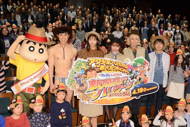 映画『クレヨンしんちゃん』ゲスト声優が集合！（6枚目）