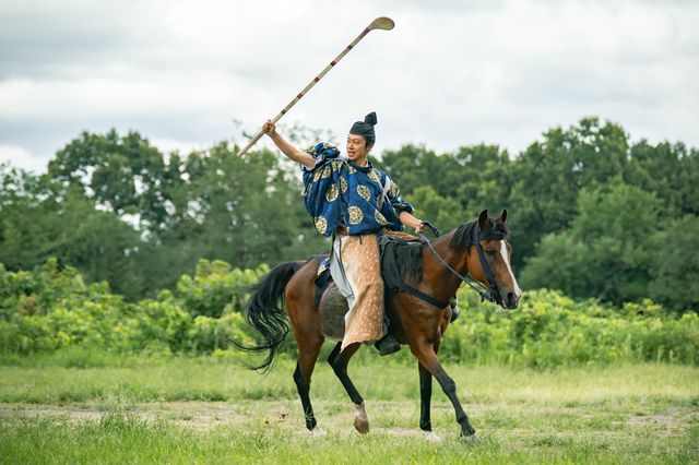 まぶしい！「光る君へ」道長、公任、斉信の打毬シーン（3枚目）