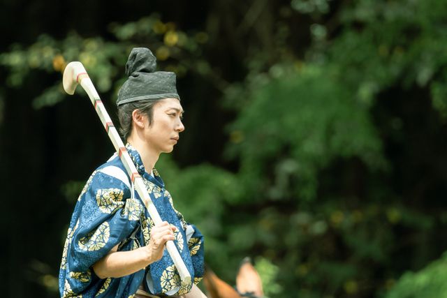 まぶしい！「光る君へ」道長、公任、斉信の打毬シーン（5枚目）