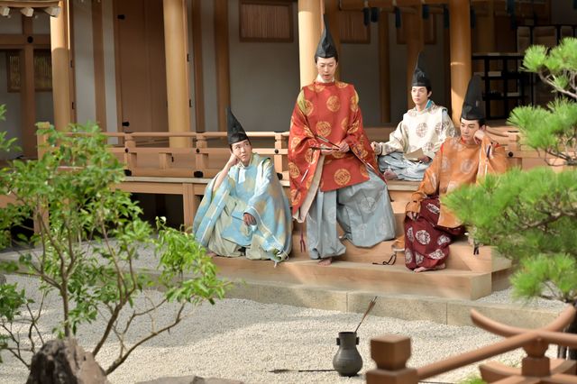 まぶしい！「光る君へ」道長、公任、斉信の打毬シーン（7枚目）