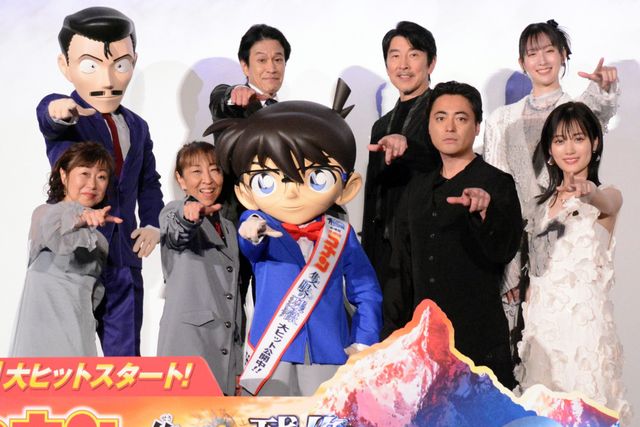 可憐な美しさが輝く山下美月！山田孝之と共に『名探偵コナン 隻眼の残像』公開記念舞台あいさつに登場（18枚目）