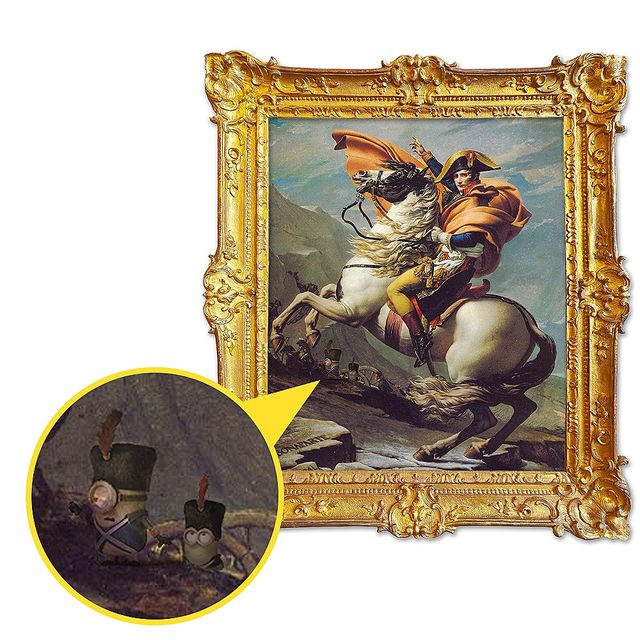 ミニオン ナポレオンの肖像画にひっそりと描かれていた シネマトゥデイ