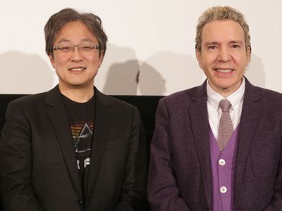 本年度アカデミー賞作品賞を大予想した町山智浩（左）とデーブ・スペクター