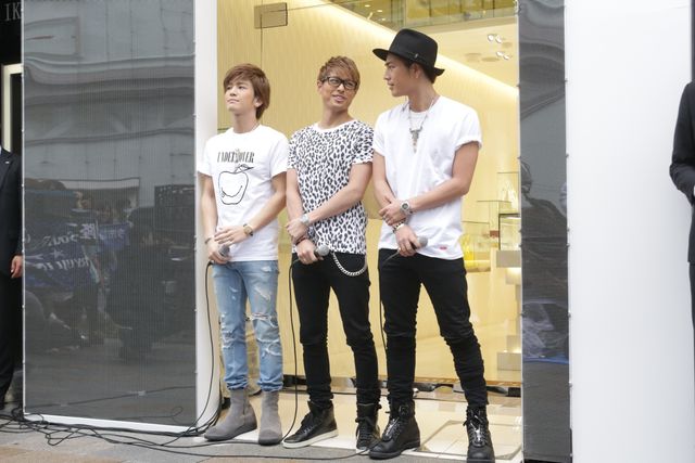 三代目JSBのサプライズ登場に銀座騒然！フォトギャラリー（7枚目）